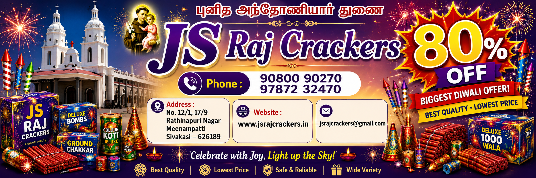 JS Raj Crackers 